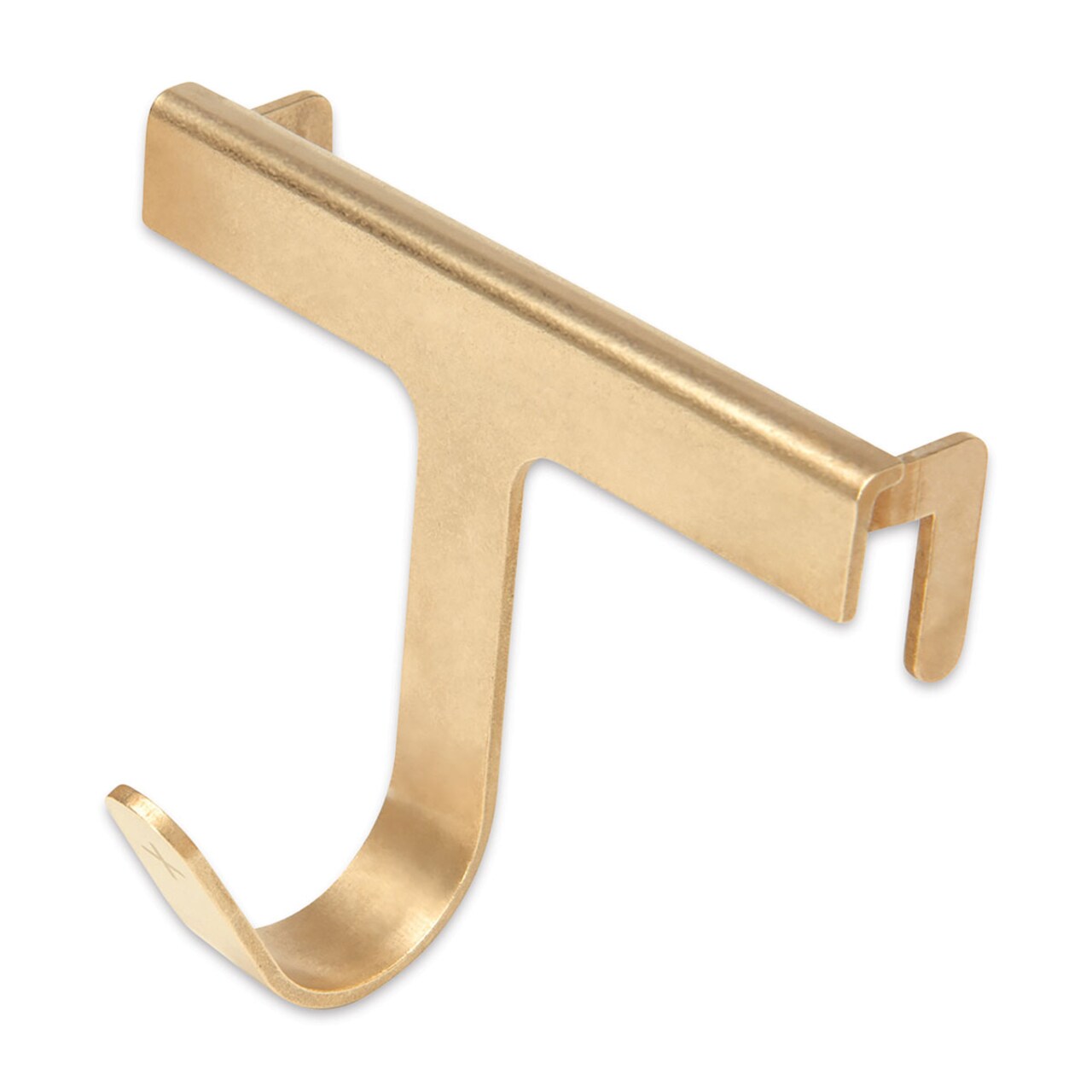 Russell and Hazel Acrylic Wall Calendars and Accessories - Brass Wall Hook, 3"W x 2"D x 2"H